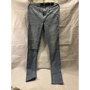 Hollister Women's Blue Jeggings Low Rise Jean Stretch 5L 27/30 New With Tags